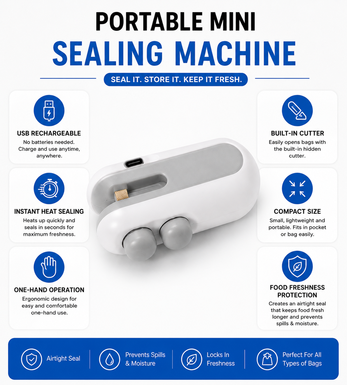 Portable Mini Sealing Machine - DailySolve