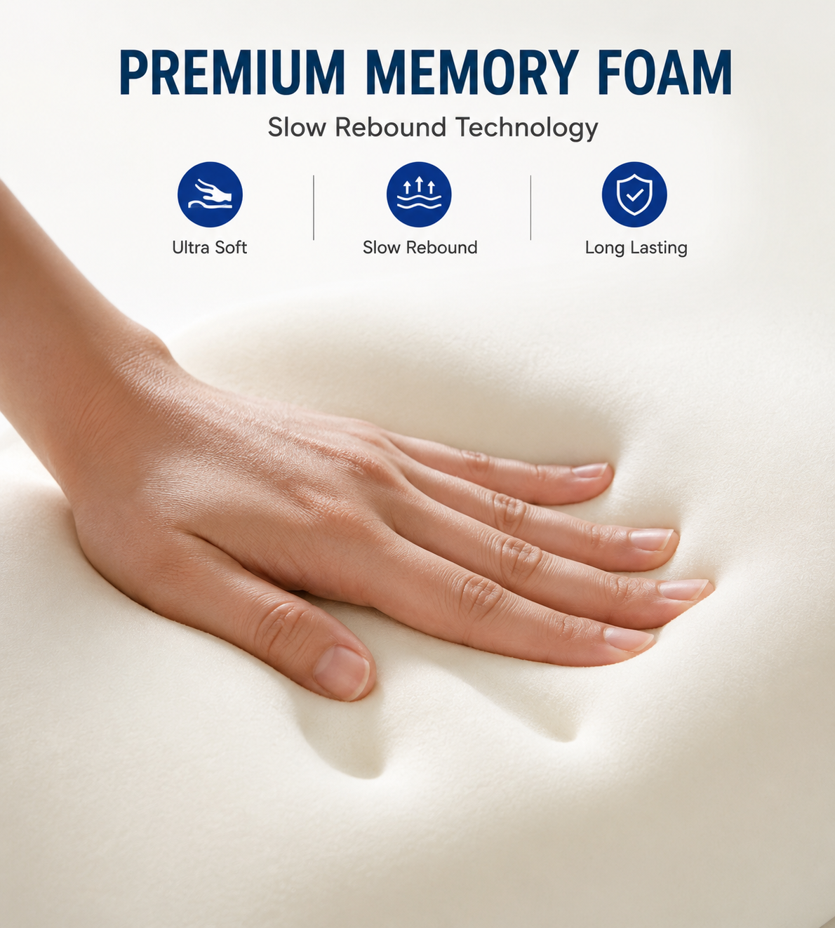 Memory Foam Orthopaedic Pillow – DailySolve