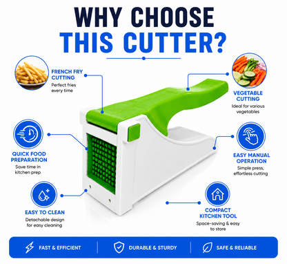 Multi-Function French Fries & Vegetable Cutter